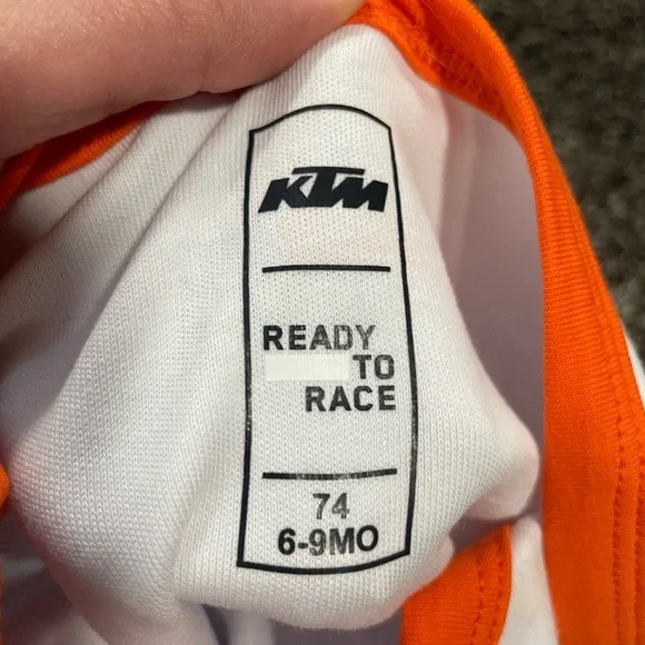 KTM Racing Baby One Piece - Picture 6 of 7
